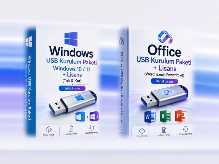 USB Kurulum Setleri lisansları