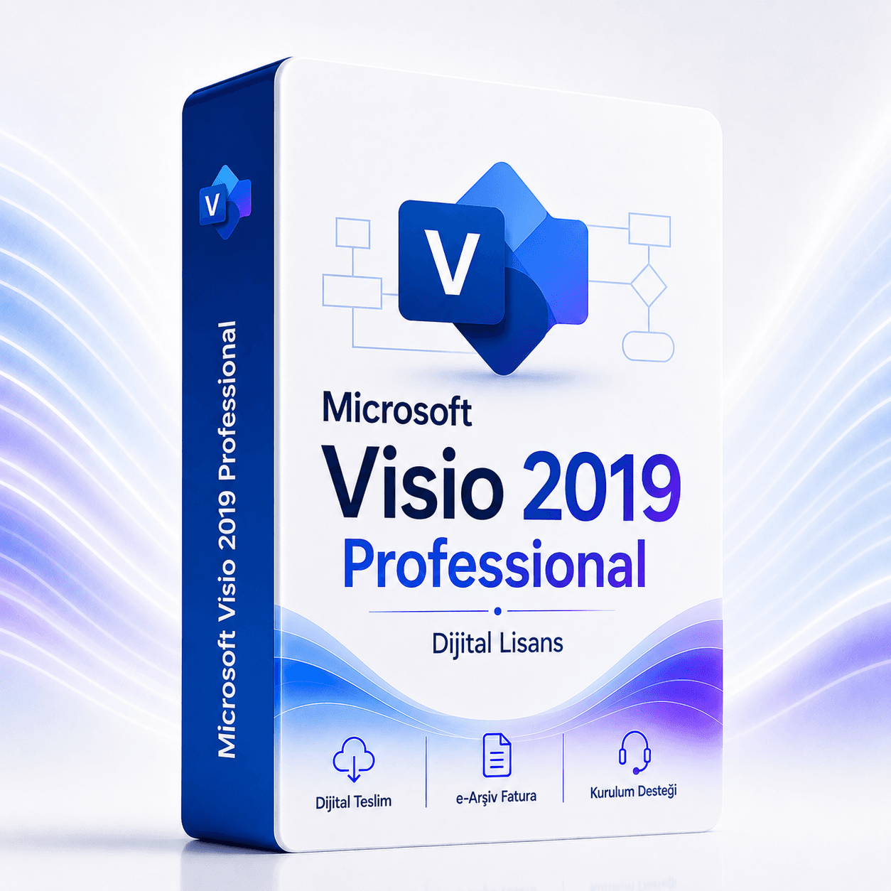 Microsoft Visio 2019 Professional Lisans Anahtarı – Anında Teslim