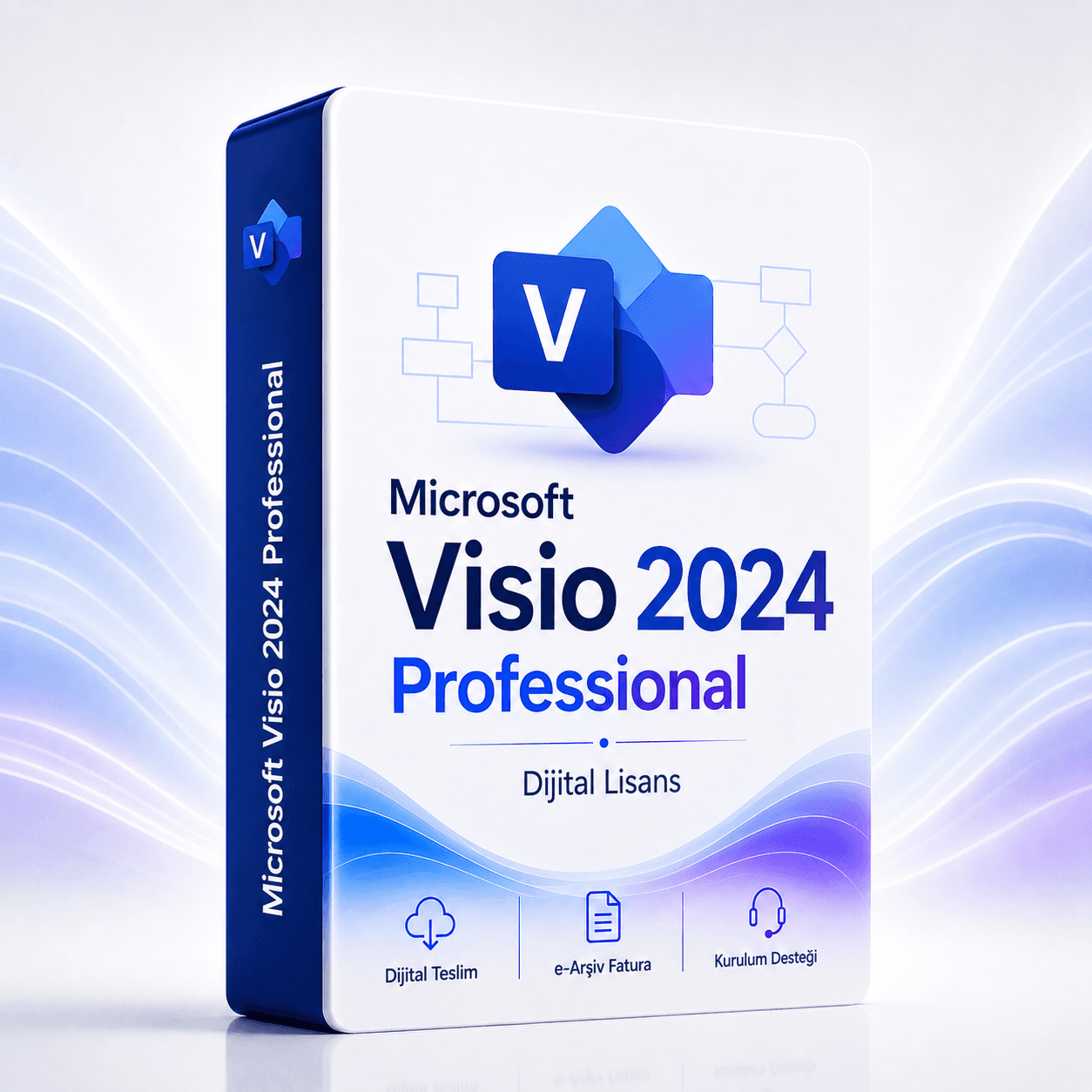 Microsoft Visio 2024 Professional Lisans Anahtarı