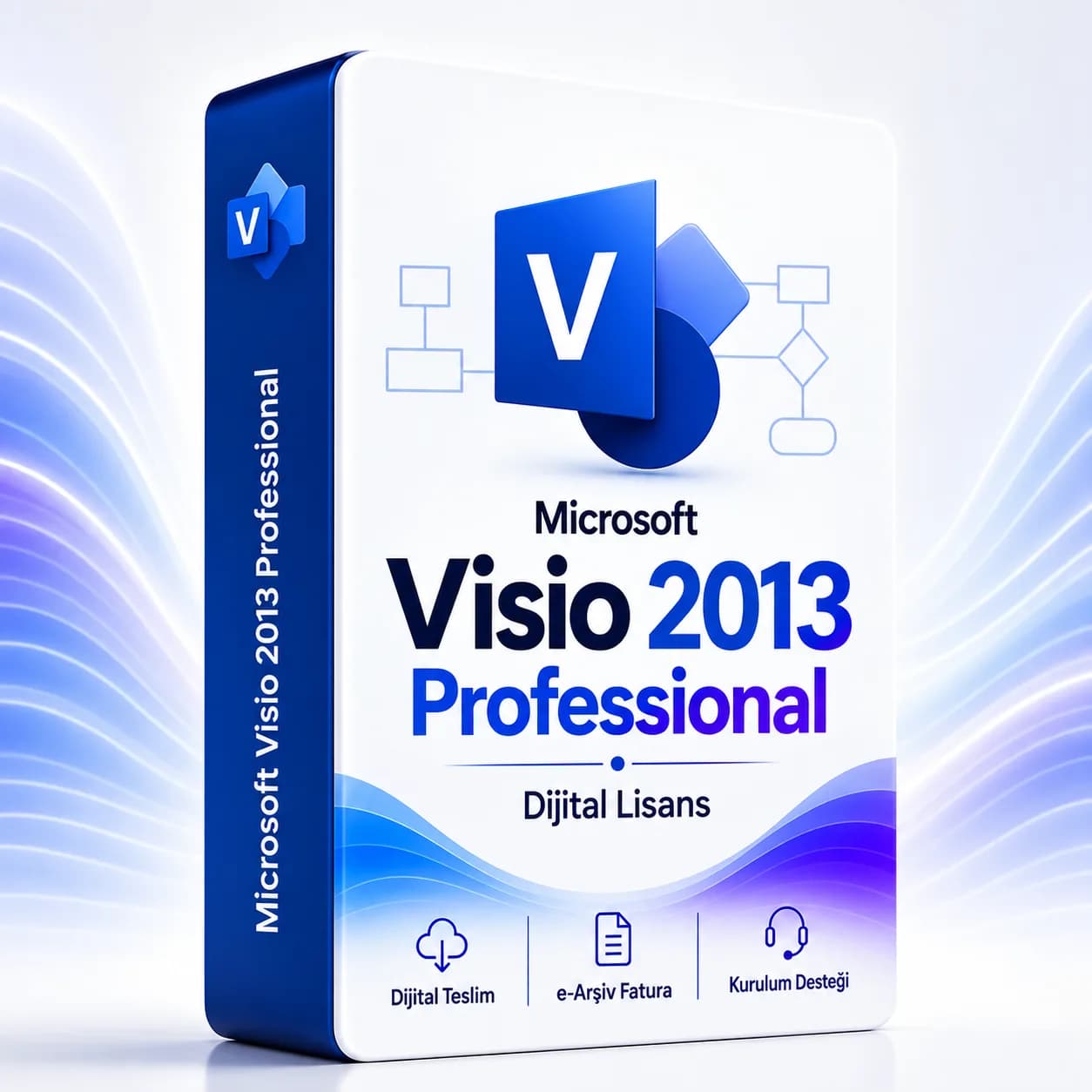 Microsoft Visio 2013 Professional Lisans Anahtarı – Anında Teslim – Standart