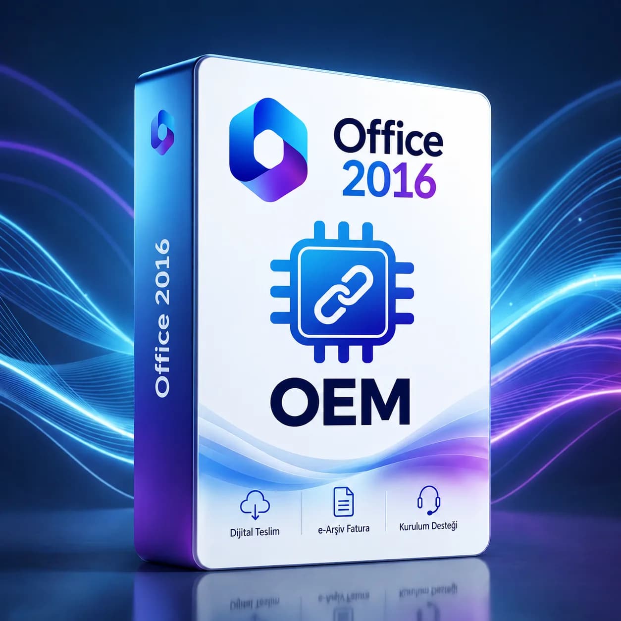 Office 2016 Lisans Anahtarı – OEM (1 Cihaz Ömür Boyu)