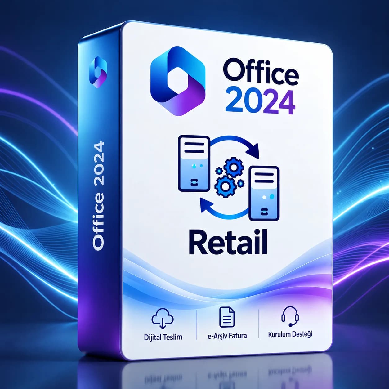 Office 2024 Satın Al – Retail (Tek kullanım)