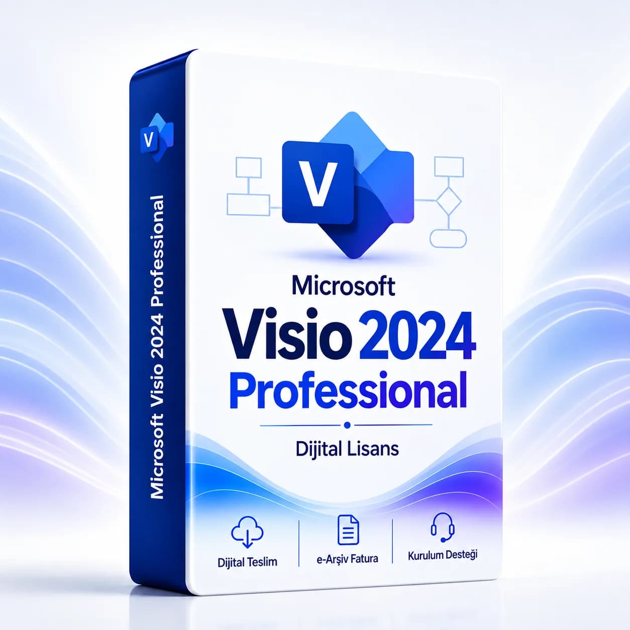 Microsoft Visio 2024 Professional Lisans Anahtarı – Standart