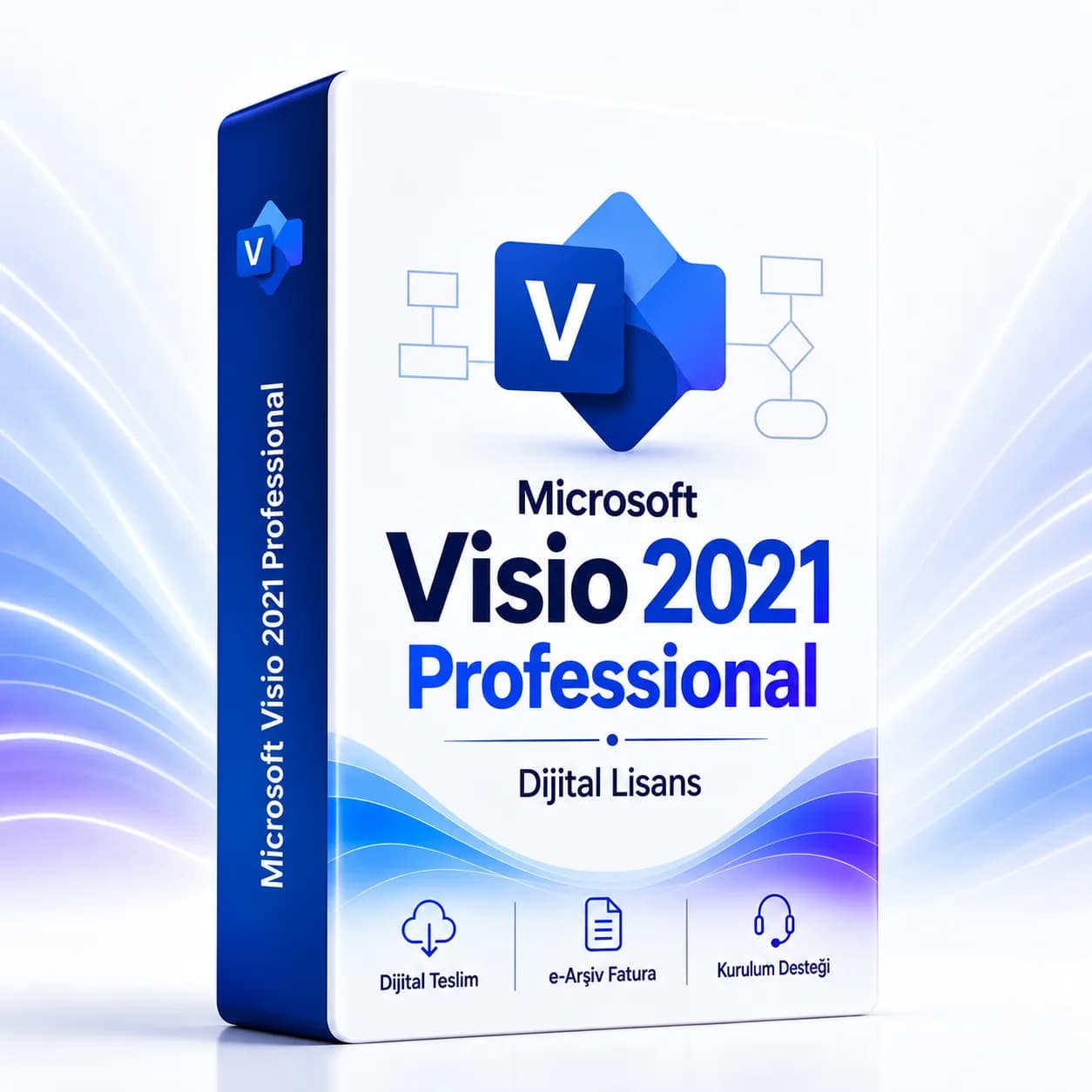 Microsoft Visio 2021 Professional Lisans Anahtarı – Anında Teslim – Telefon Aktivasyon