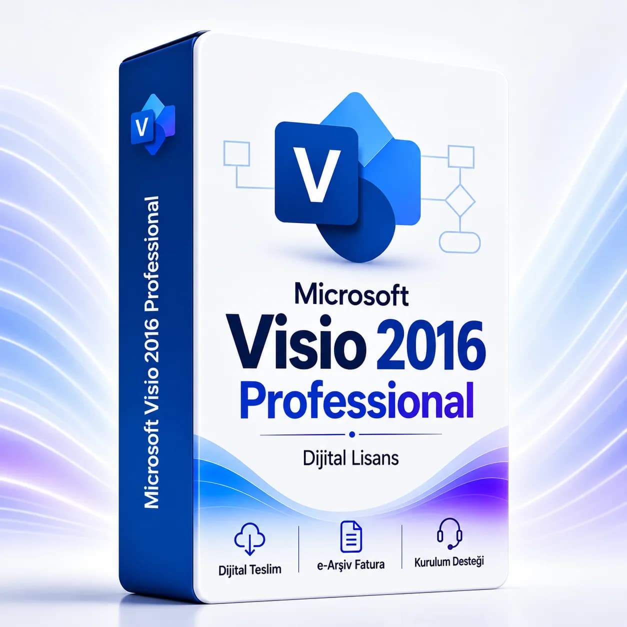 Microsoft Visio 2016 Professional Lisans Anahtarı – Anında Teslim – Telefon Aktivasyon