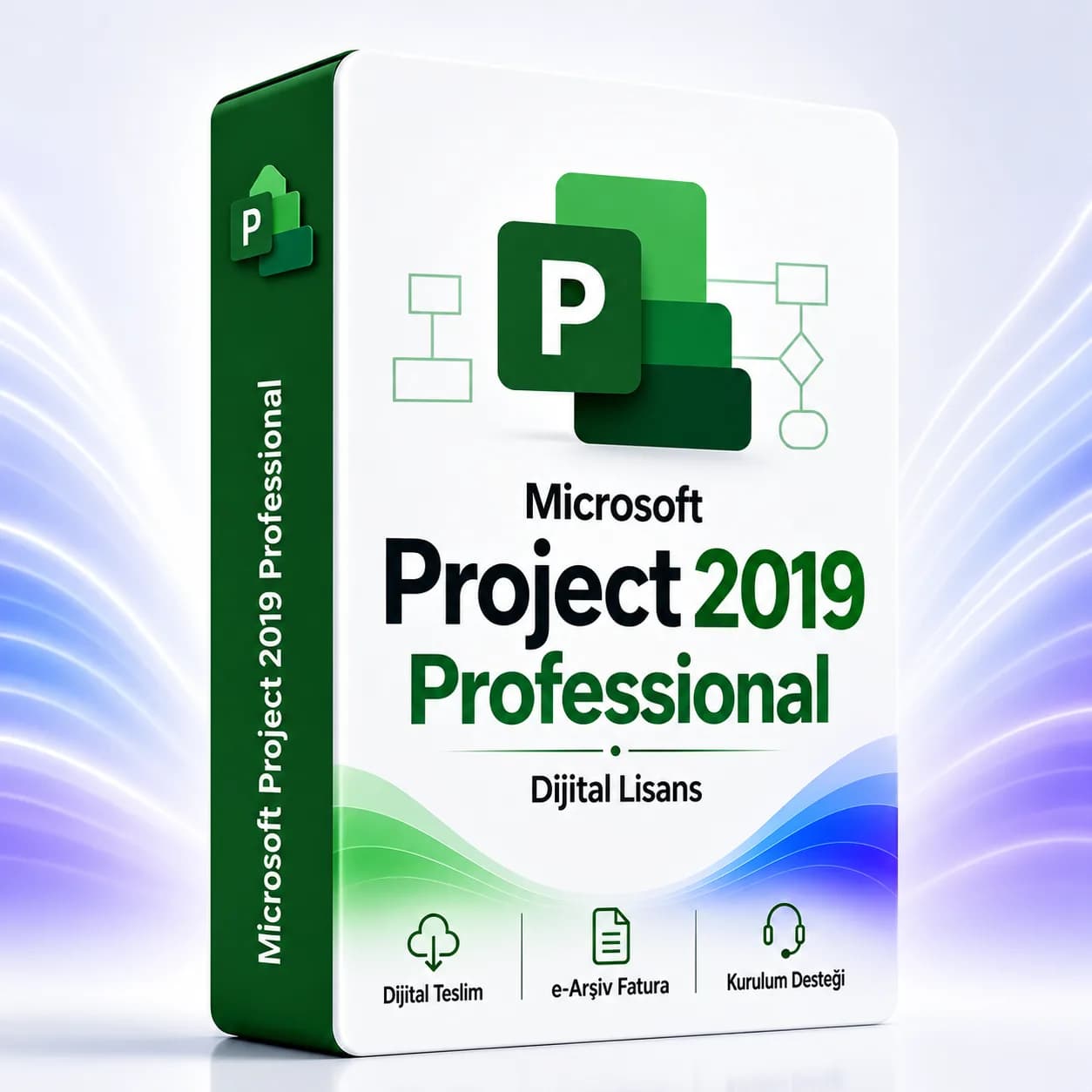 Microsoft Project 2019 Professional Lisans Anahtarı – Telefon Aktivasyon