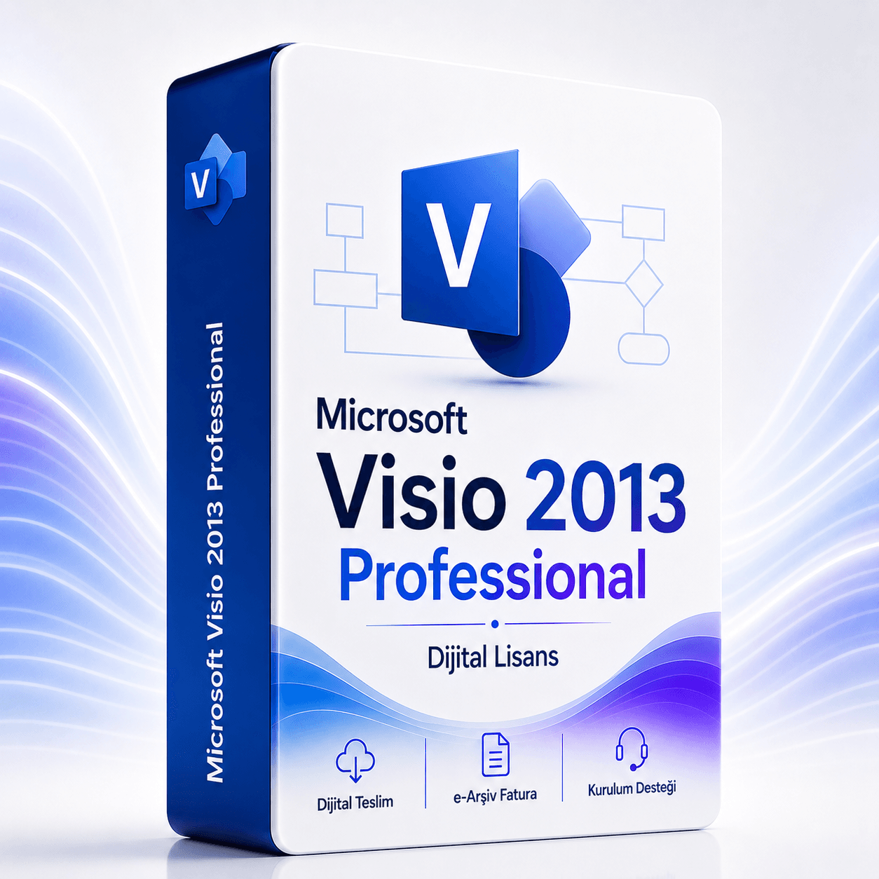 Microsoft Visio 2013 Professional Lisans Anahtarı – Anında Teslim