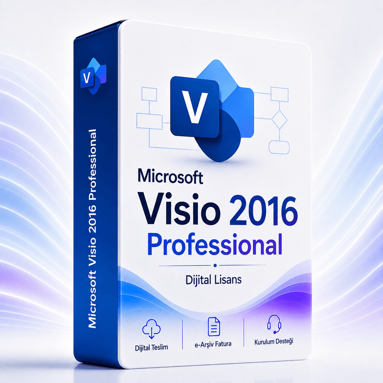 Microsoft Visio 2016 Professional Lisans Anahtarı – Anında Teslim