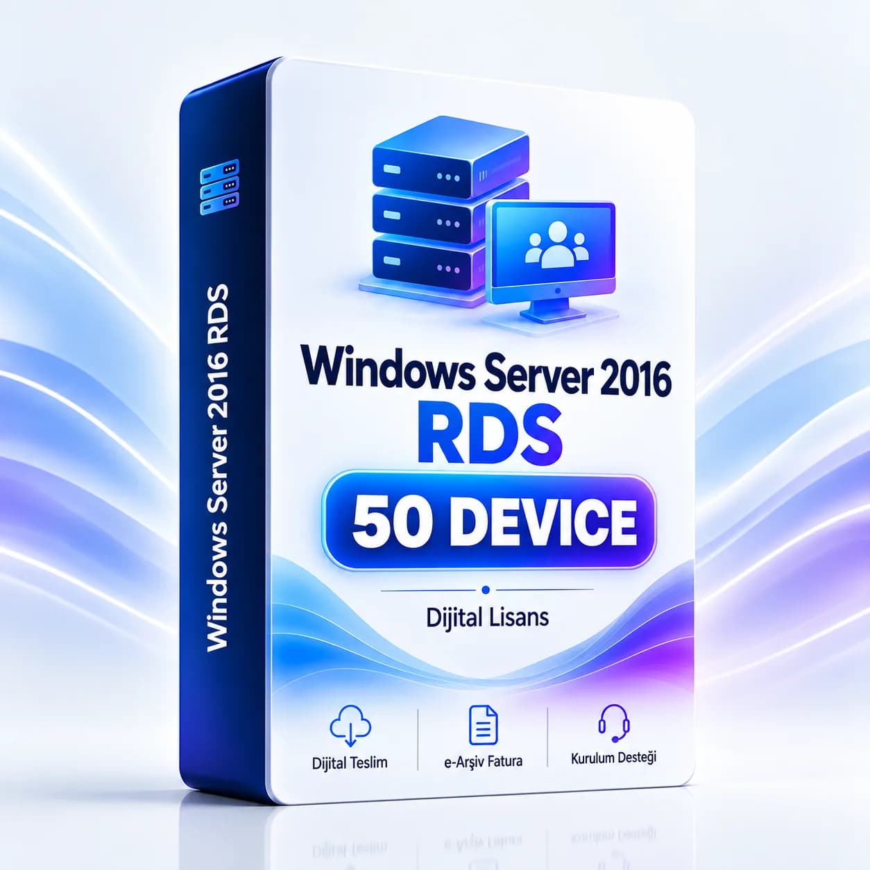 Windows Server 2016 RDS Lisans (User & Device) – 50 Device