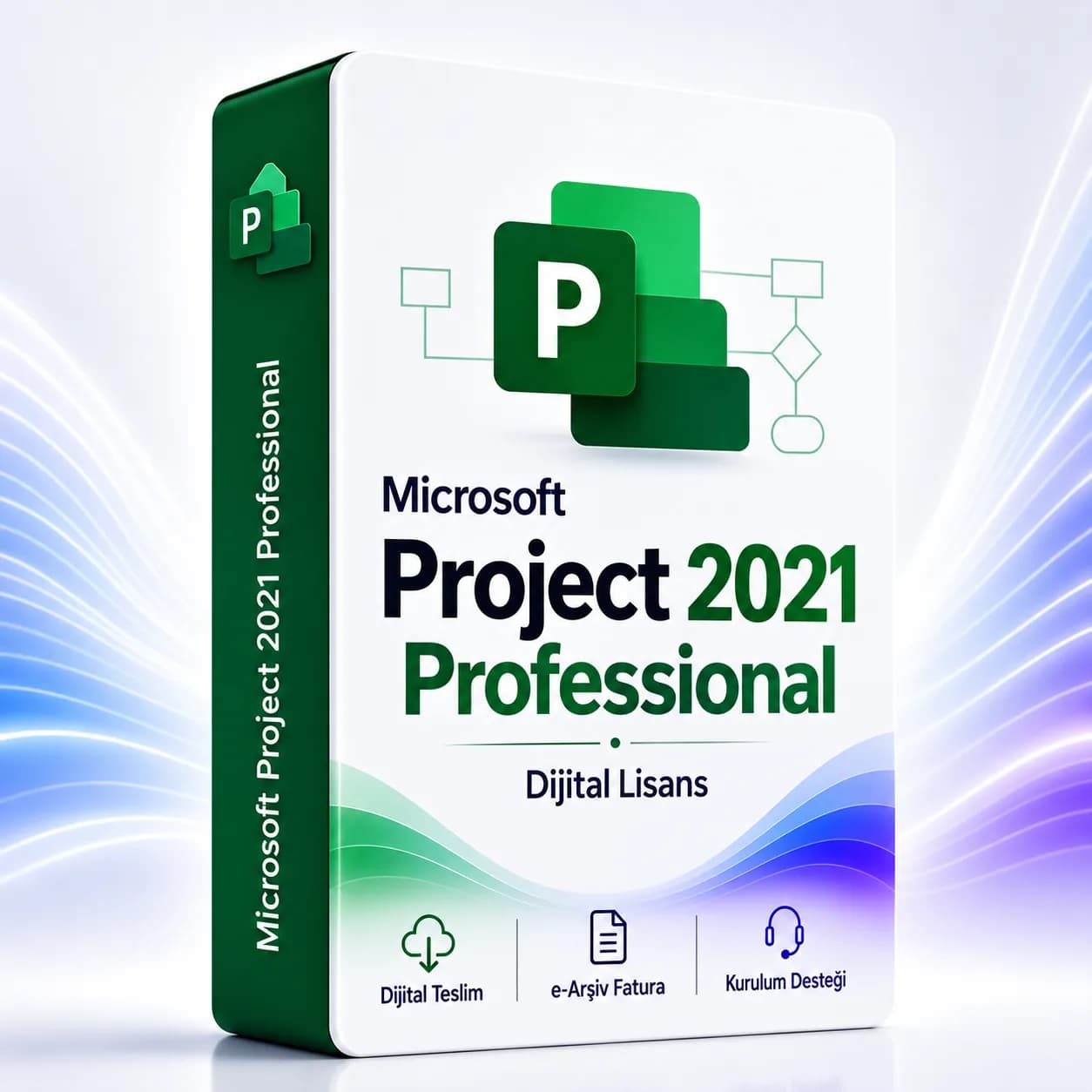Microsoft Project 2021 Professional Lisans Anahtarı – Telefon Aktivasyon