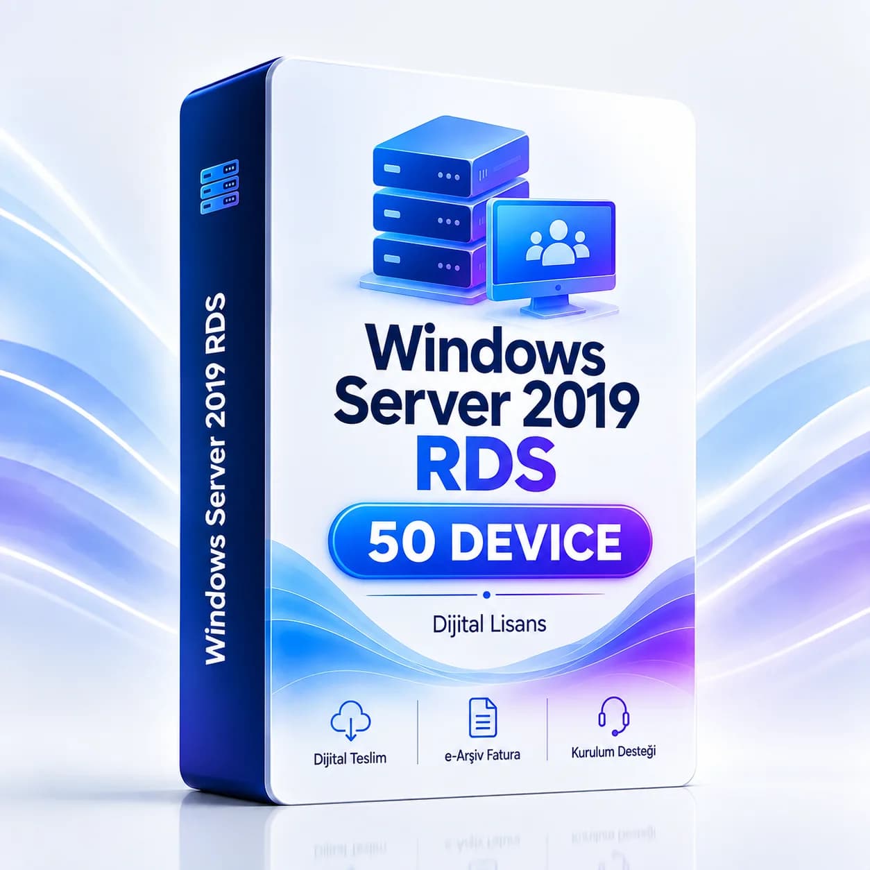 Windows Server 2019 RDS Lisans (User & Device) – 50 Device